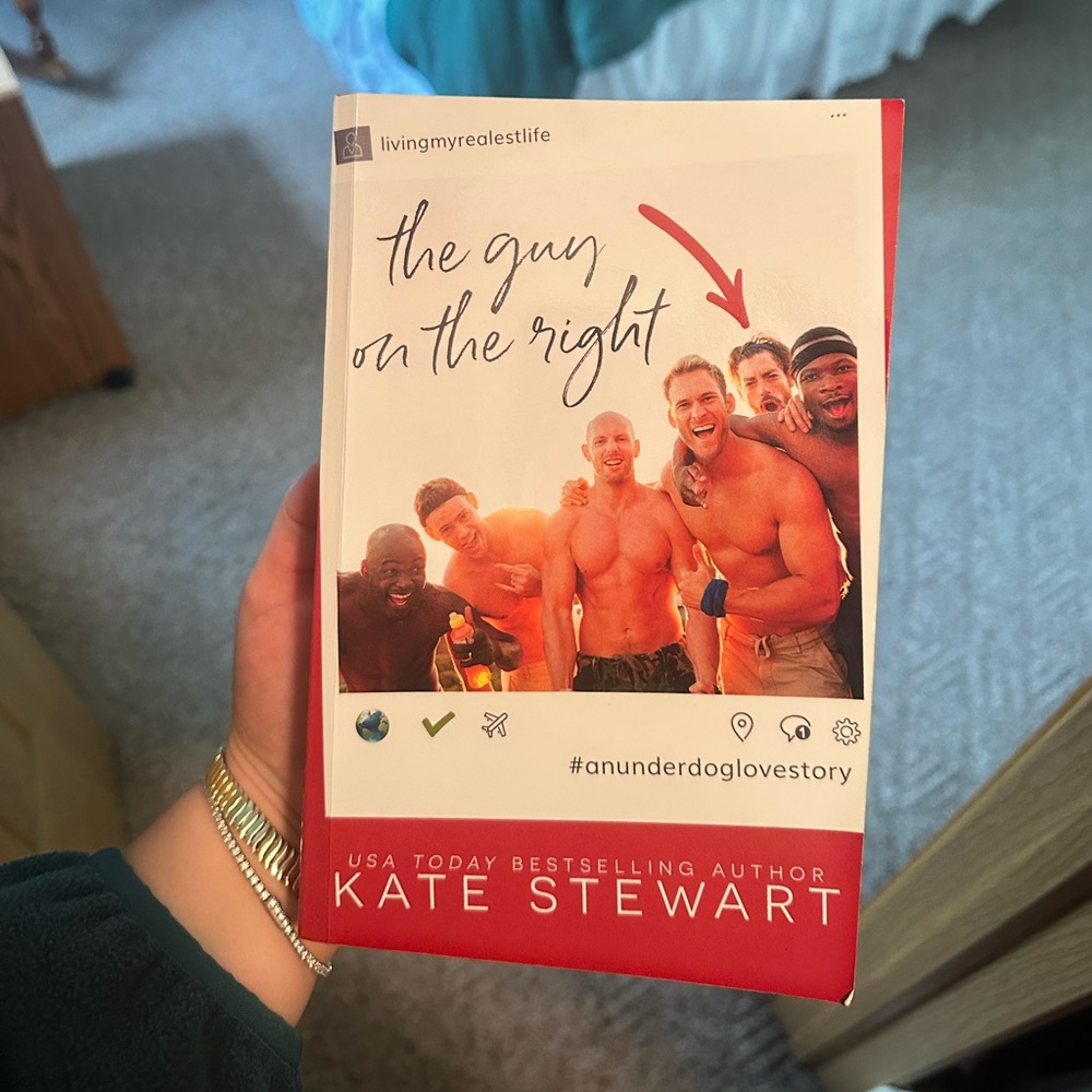 The Guy on the Right Book by Kate Stewart